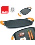 GRELHADOR IBILI 409529 STONE PLANO 47X29CM ANTIAD. INDUÇAO