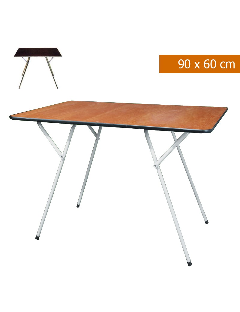 MESA CAMPISMO 002 MADEIRA 4 PES 90X60CM