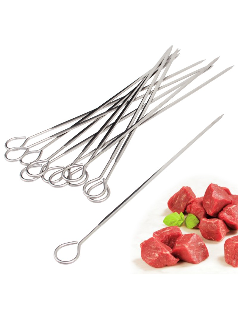 ESPETADA 20 CM ARGOLA FIXA INOX