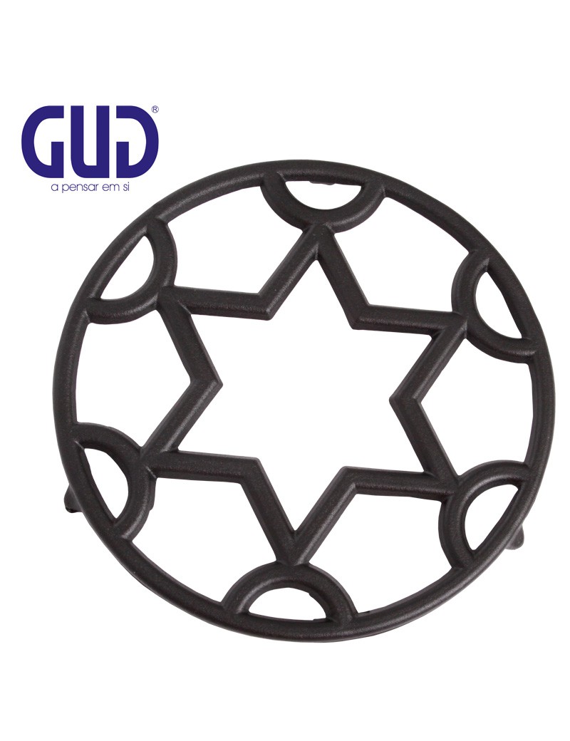 SUPORTE P/TACHO ALUMINIO LACADO PRETO
