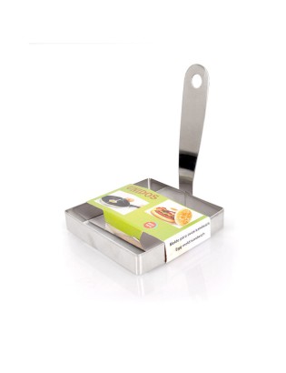 MOLDE P/OMELETE QUADRADO INOX