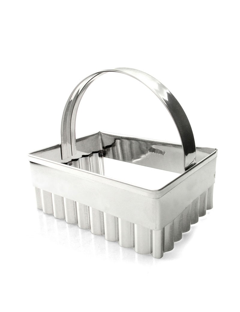 CORTA RISSOL 2 RECTANGULAR 8X6 INOX UN