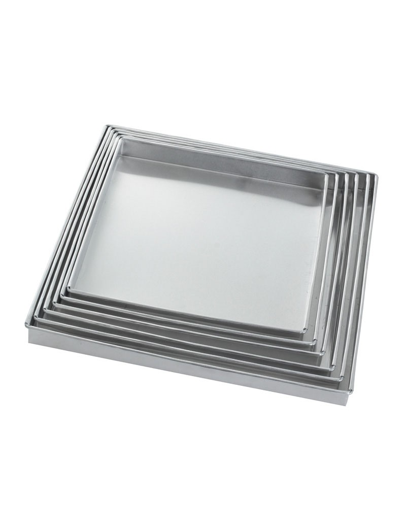 FORMA BOLO QUADRADO 40X40X3 ALUM.