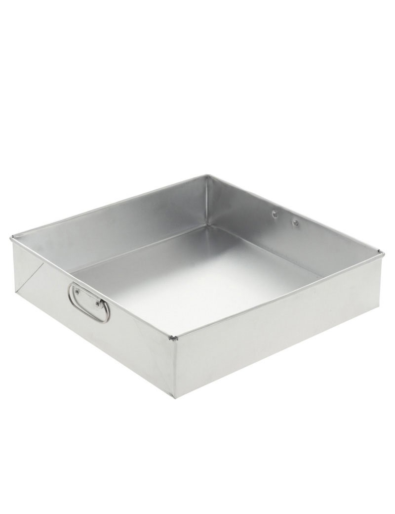 FORMA BOLO QUADRADO 10X10X7 ALUM.
