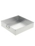 FORMA BOLO QUADRADO 10X10X7 ALUM.