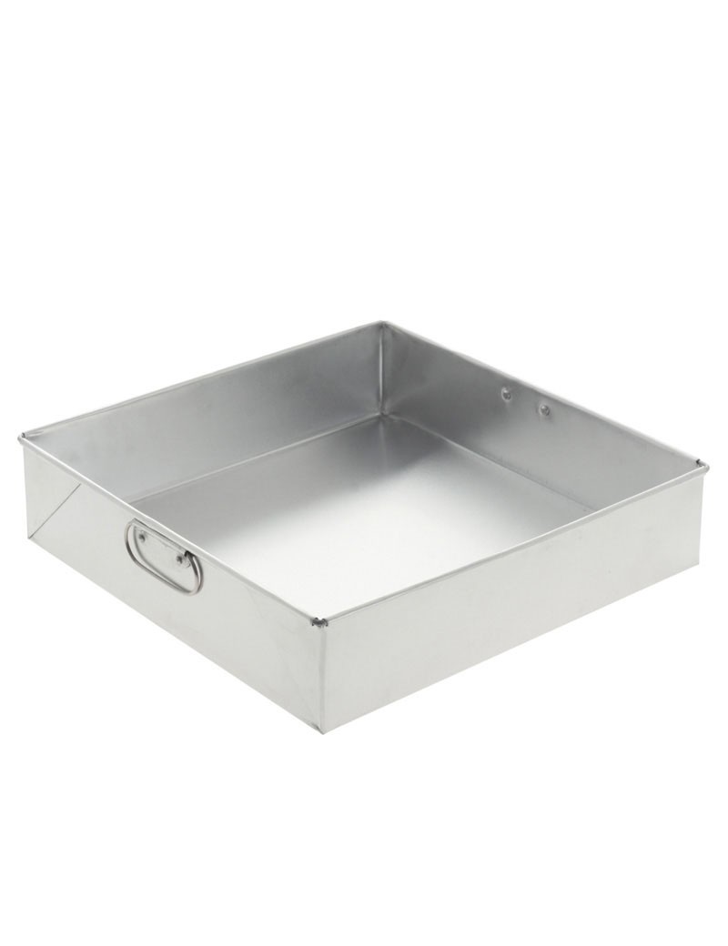 FORMA BOLO QUADRADO 14X14X7 ALUM.