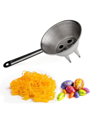 FUNIL 4 BICOS P/FIO OVOS INOX