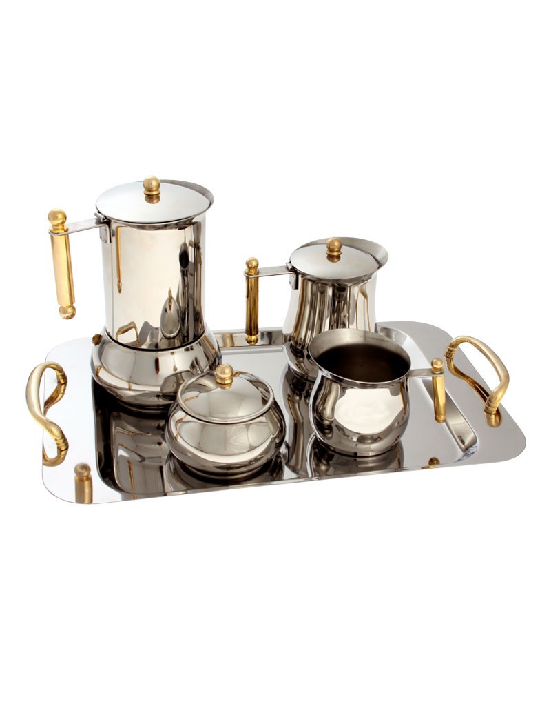 OPERA OURO SERV.CHA INOX 5 P