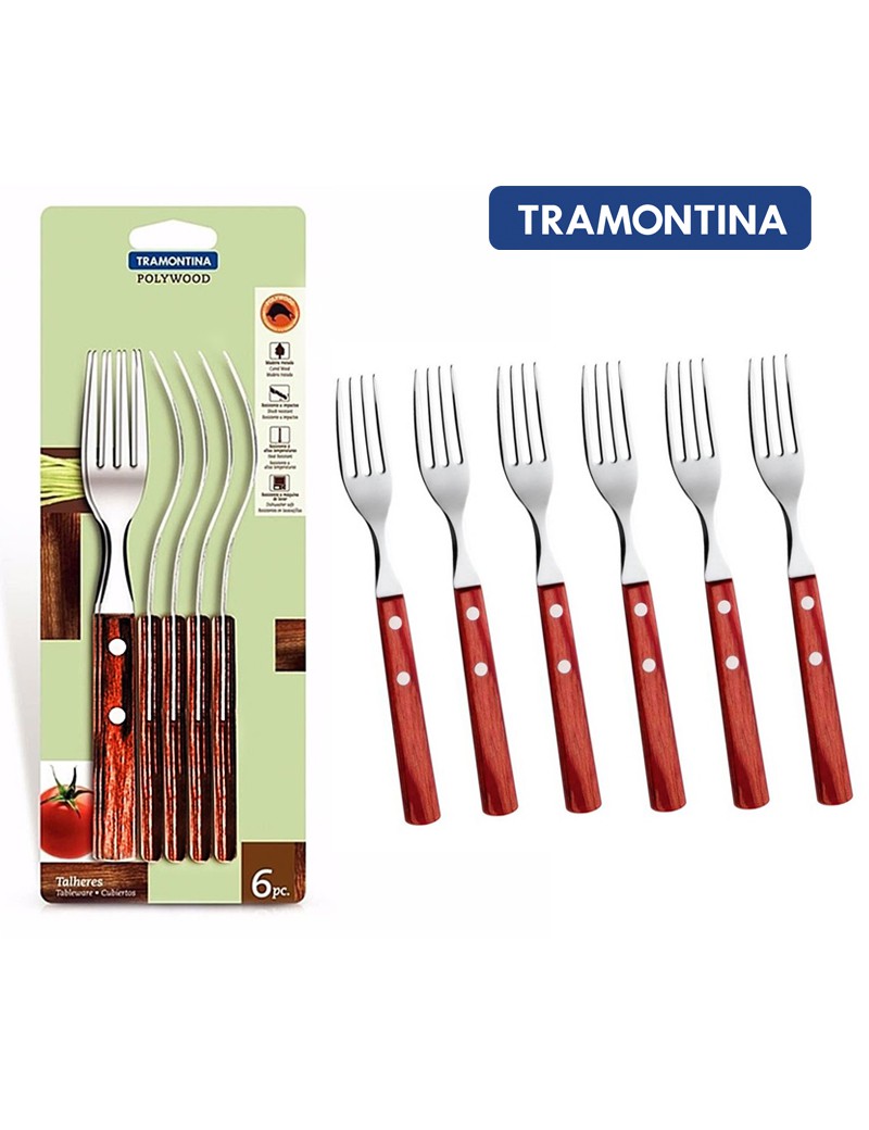 GARFO CHURRASCO POLYWOOD 21102/670 TRM CONJ.6