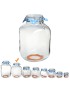 FRASCO VIDRO 3,10L TAMPA PRESSAO