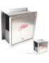 CAIXA PAO EXTENSIVEL INOX 2 PORTAS 29X31X15CM
