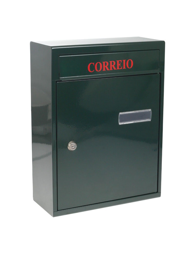 CAIXA CORREIO L4 02 PORTA FRENTE 37X28X13 VERDE