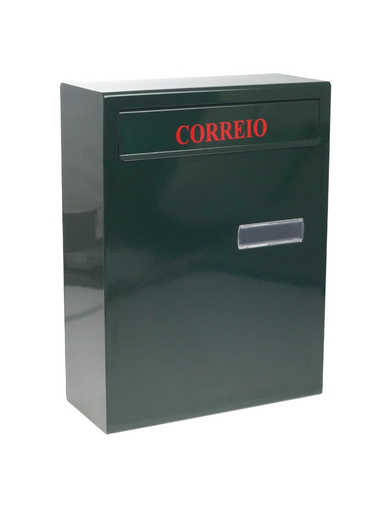 CAIXA CORREIO L3 02 PORTA TRAS 37X28X13 VERDE