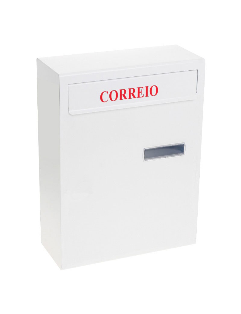 CAIXA CORREIO L3 PORTA TRAS 37X28X13 BRANCA