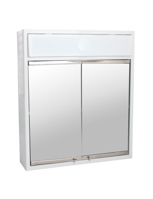 ARMARIO WC BRANCO 2 PORTAS...