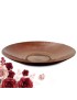 CENTRO MESA METALLIC 8696 BROWN Ø47CM VIDRO