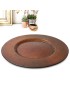 CENTRO MESA ANTIQUE 8826 CHOCOLATE Ø44CM VIDRO