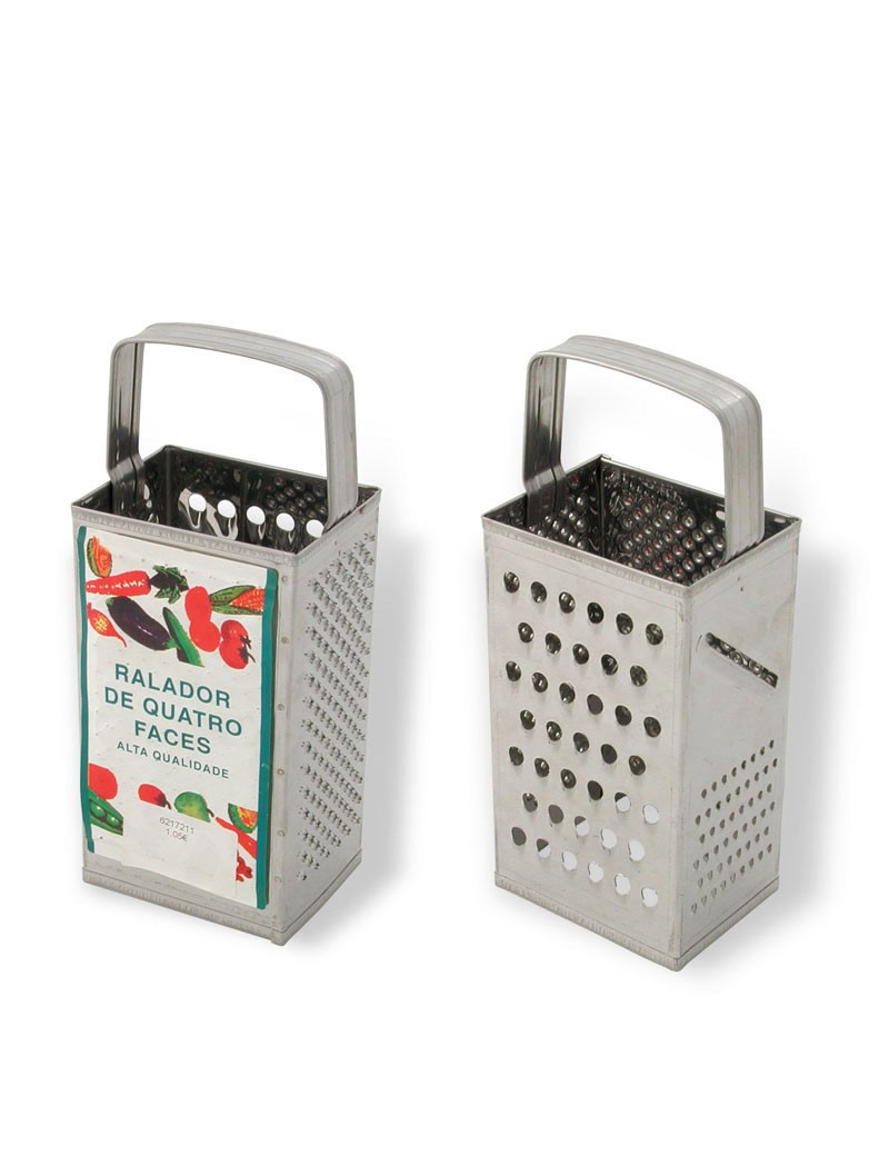 RASPADOR GR 4 FACES INOX 18CM