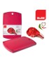 TABUA COZINHA IBILI 749433R VERMELHA 33X23X1,5CM PLST HDPE