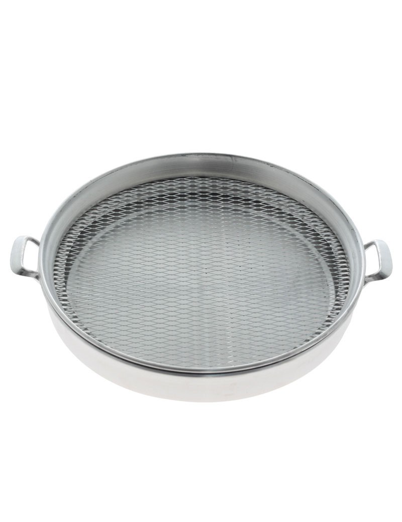 ESCORREDOR FRITOS IND. ALUM. JK 39X6,5CM