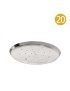 FORMA 20CM PIZZA C/FUROS INOX JK