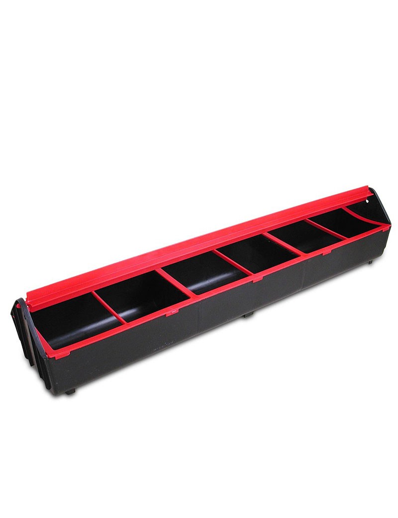 COMEDOURO 70 CM RECT. PLST. 938