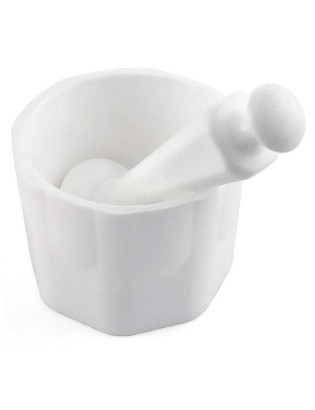 CONJ. ALMOFARIZ+PILAO BRANCO GRANDE MQ 13X10CM