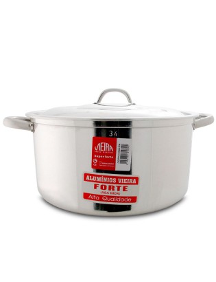 FORTE CAÇAROLA 34 ALUM. 15L...
