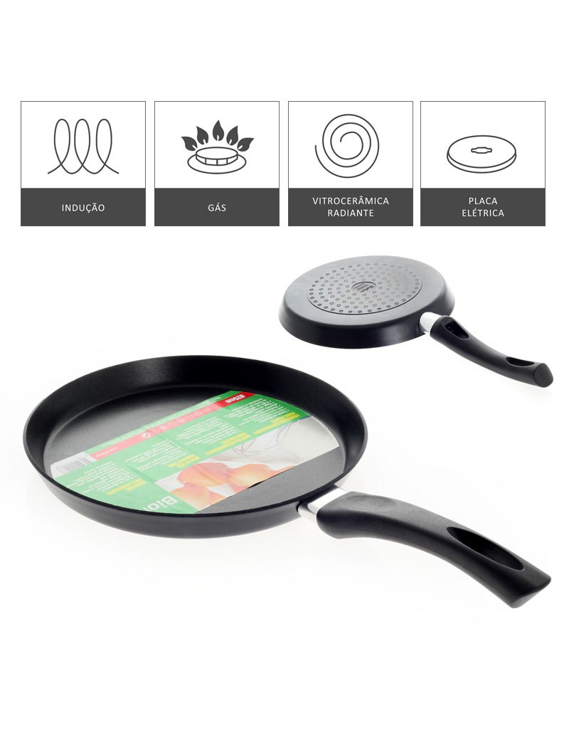 BIOFLON CREPEIRA 25 CM  ANTI-ADERENTE INDUÇAO