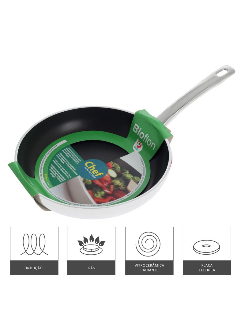 CHEF INDUÇAO FRIGIDEIRA 30 C/ CABO ANTI-ADERENTE