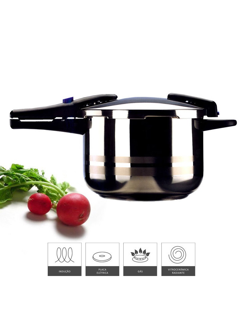 PANELA 5 L PRESSAO RAPID EVINOX 24 CM