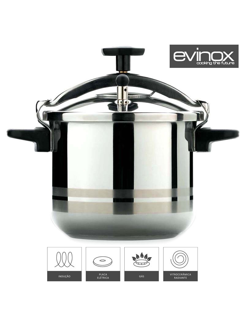 PANELA 8 L  PRESSAO INOX CLASSIC EVINOX Ø24