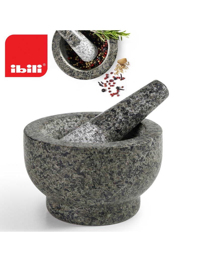 ALMOFARIZ IBILI 780410 GRANITO 13X8CM