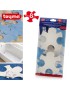 ANTIDESLIZANTES WC 0485/10  PUZZLE BRANCO C/VENTOSA