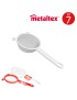 111607 - COADOR PLASTICO C/REDE 7 CM MET