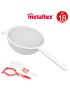 111618 - COADOR PLASTICO C/REDE 18 CM MET