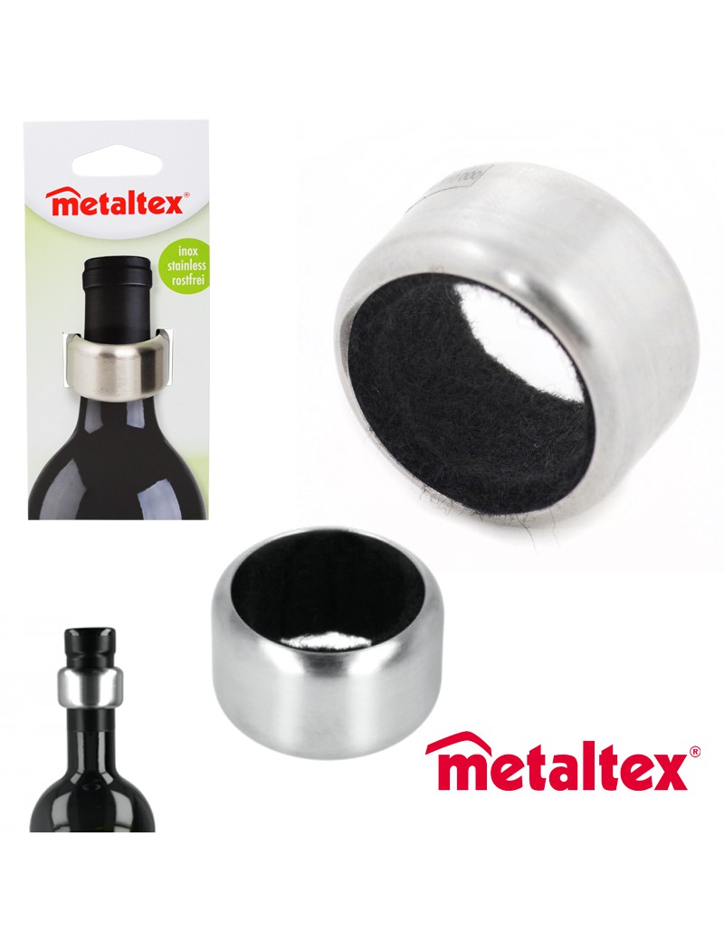 ANEL ANTI-GOTAS MET 257295 P/GARRAFA VINHO INOX