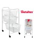 341803 SAN DIEGO - CARRO 3 PRATELEIRAS MET 30X38X68CM