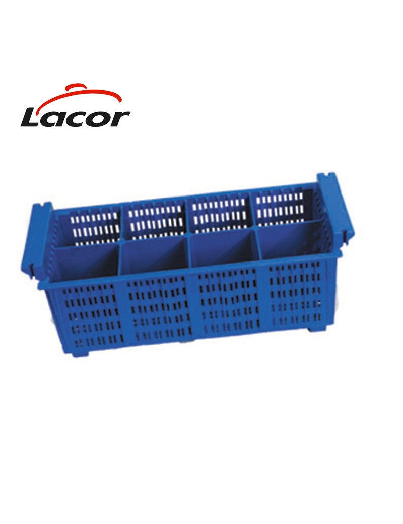CESTA TALHERES LACOR 69208 C/8 COMPARTIMENTOS 20,5X43X13CM