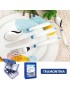 FAQUEIRO 24 P. TRAMONTINA 23599/824 INOX CABO PLST