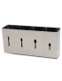 PORTA TALHERES 4 DIVISOES 24X12X6 INOX 1940