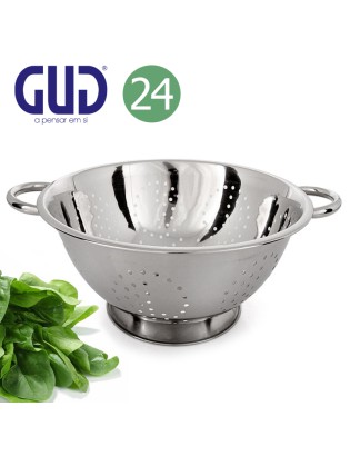 ESCORREDOR 24 CM INOX GUD