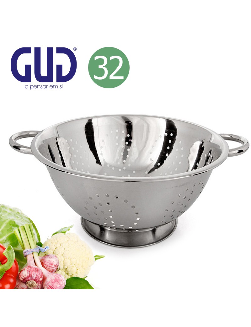 ESCORREDOR 32 CM INOX GUD