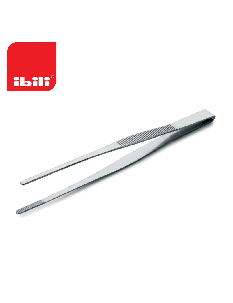 PINÇA IBILI 740830 PRECISAO RETA 30CM INOX