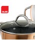 CAÇAROLA IBILI 495428 COPPER Ø28X12,4CM ANTIAD INDUÇAO
