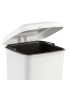 BALDE LIXO 799 BRANCO 15L C/PEDAL PLST