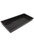 PRATO FLOREIRA 400 ANTRACITE RETANGULAR 38X16,5CM