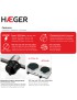 FOGAO HAEGER DISC HP-02S.015A 2 DISCOS ELETRICO 2250W INOX