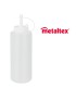 RECIPIENTE MOLHOS MET 252960 BRANCO 375ML PLASTICO