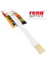 PINCEL BACKEN 0593R5 BRANCO 21X3CM CERDA NATURAL/PLST